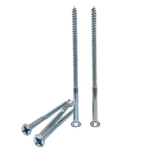 Ventas directas de fábrica DIN7997 Tornillo de tornillo de autoaprendizaje Cross Tornillos de cabeza contrapedidos para el queso de madera 3 mm --- 120 mm M4 --- M12